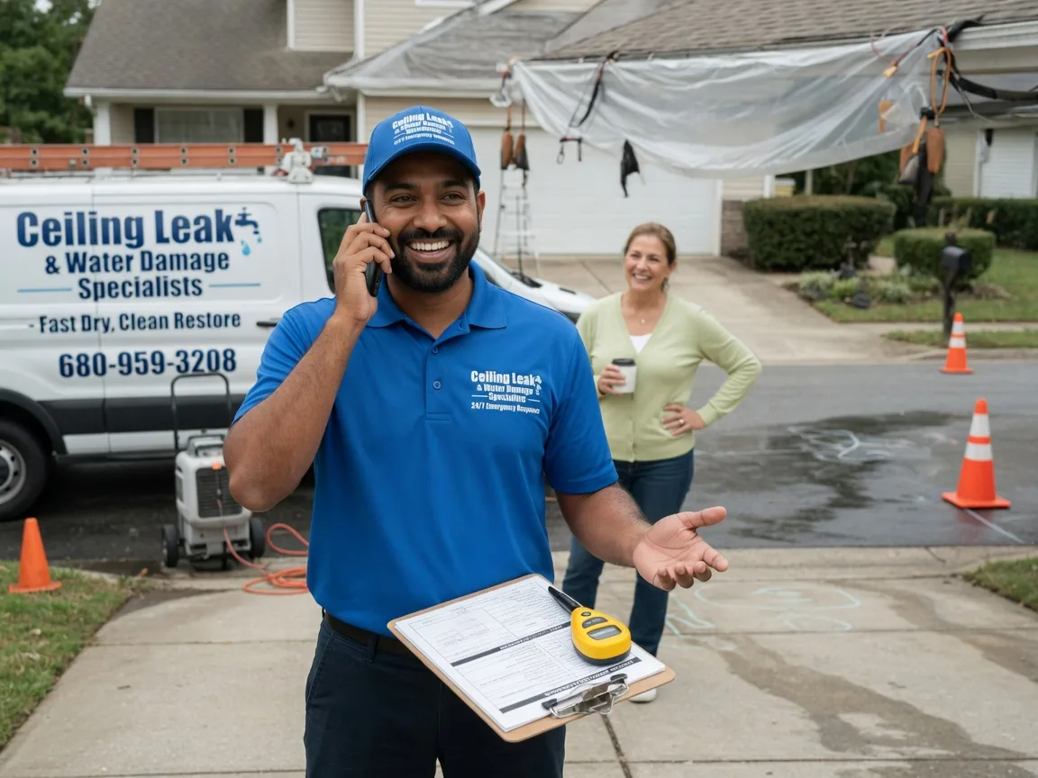Ceiling Leak Cleanup Bogota, NJ FAQs